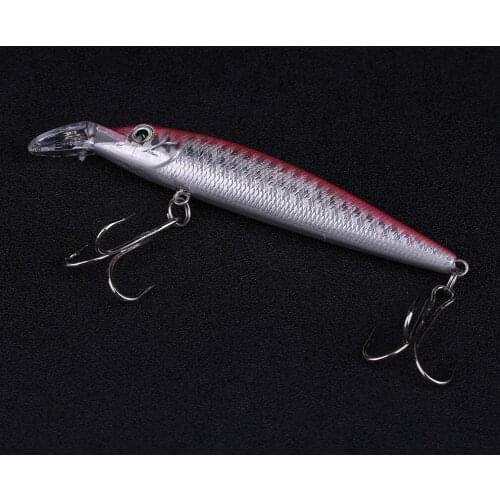 8.8cm/8g Portable Fishing Lures Laser Sea Bass Bait Artificial Bait