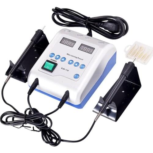 Professional Electric Dental Waxer Teeth Heated Wax Carver Carving Knife Controller Wax Tips Dental Lab Equipment