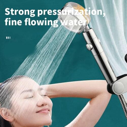 Handheld Shower Head High Pressure Water Saving 360 Degree Rotating Adjustable