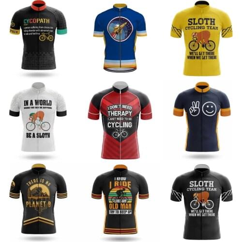 2021 Custom Cycling Jersey Summer Sport Shirts for Men Mountain Bike Shirt MTB Baju Sepeda Pria Bicycle Clothes Camisa De Hombre
