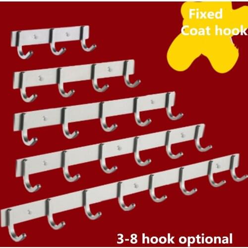 3-8 hook coat hat wall hanging bathroom door rack kitchen hanging storage cabinet door drying rack hook in the door rack towel r