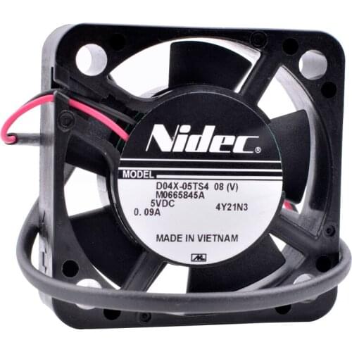 Brand new original D04X-05TS4 4cm 4.2cm 4210 42x42x10mm 5V 0.09A Double ball bearing router TV box built-in cooling fan