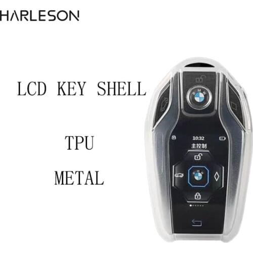 LCD Screen Car Key Cover CF400 SF400 Special Key Case Key Chain Car Key Shell Protective Shell