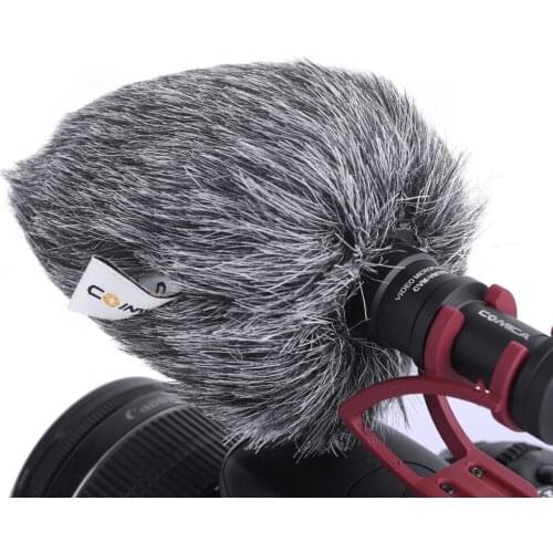 Comica CVM-MF3 High-quality Wind Muff outdoor for gun type Microphone of COMICA VM10II, RODE Video Micro, BOYA BY-MM1 and etc