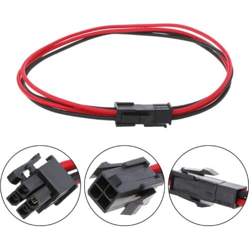CPU Power Supply Extension Cable 4Pin to 4Pin Male to Female 18AWG Extension Power Cable Connector