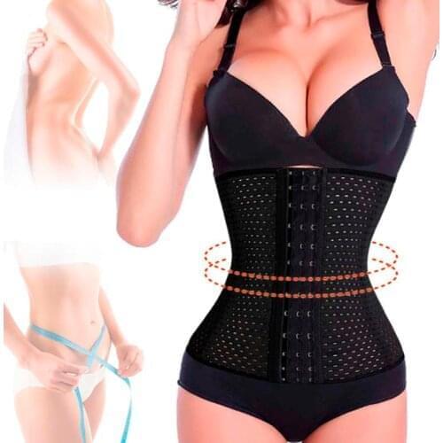 JAEBAEK Waist Trainer Belt Steel Boned Corset Women Body Shaper Postpartum Belly Slimming Belt Modeling Strap Shapewear