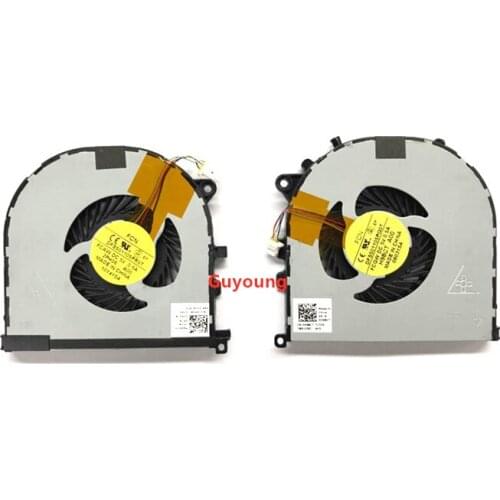 Used GPU fan for Dell XPS 15 9530 Precision M3800 laptop cpu cooling fan cooler 02PH36 0H98CT DFS501105PQ0T FCGW FCAW