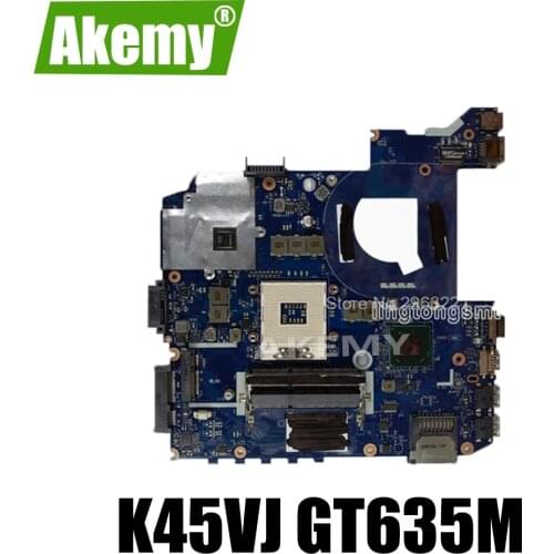 K45VJ Motherboard GT635M /GT630M /GT610M 2G REV1.0 For Asus K45VM k45 k45vd a45v A45VJ Laptop motherboard K45VJ Mainboard K45VJ