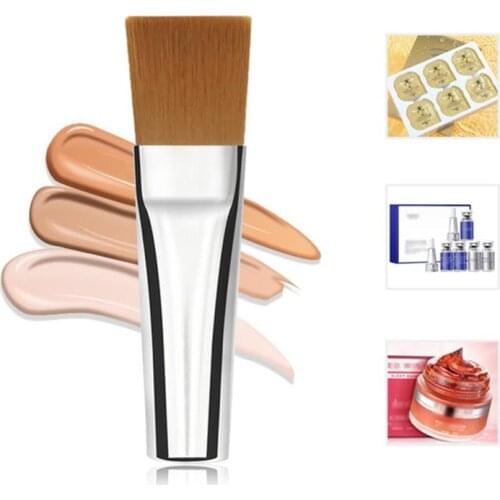 Multifunctional Makeup Brush Facial Mask Foundation Concealer Cream Applicator Brush Soft Hair Flat Head Brush Beauty MakeupTool