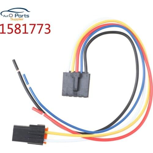 New 1581773 89019351 L89018778 A/C Blower Motor Resistor W/ Plug for Chevrolet Silverado 1500 2500 Escalade GMC