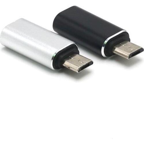 Micro USB Male to Type C Female Adapter Connector JR
