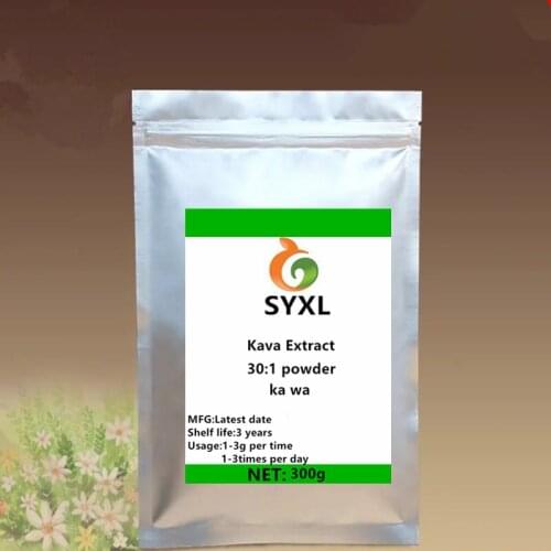 GMP Factory supply Natural Kava Extract 99% Kavalactones Powder Improve prevention anxiety disorders, enhance memory
