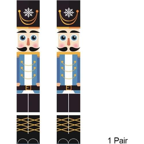 Christmas Decor Nutcracker Soldier Banner For Home Merry Christmas Door Decor 2020 Xmas Ornament Happy New Year Decor