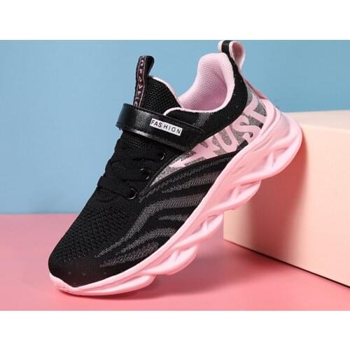 Sport Girls Sneakers Children Casual Shoes For Kids Sneakers Breathable Mesh Running Footwear Trainers Tenis Infantil Menina