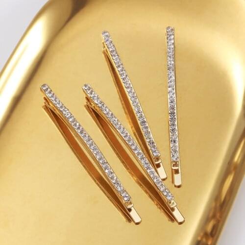 1/12 pcs Rhinestones Hair Clip For Women Hair Accessories Crystal Hair Clips Girls Barrette Hair pins Hair Jewelry headdress