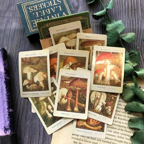 12pcs Vintage mushroom Creative numbers Cute boy stickers/Scrapbooking Stickers /Decorative Sticker /DIY Craft Photo Albums