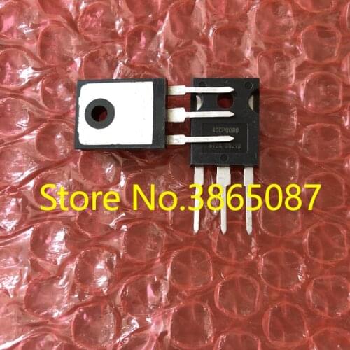 40CPQ080 40CPQ080PBF VS-40CPQ080PBF TO-247 TO-247AC SILICON SCHOTTKY RECTIFIER DIODE 10PCS/LOT ORIGINAL NEW