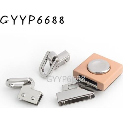5-10sets 40*52mm Silver Press Locks Women Bag Hardware Accessories Zinc Alloy Silver Lock