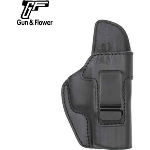 Gun&Flower Sig Sauer P2022 Gun Pistol Italy Leather Holster Fast Draw IWB Concealed Carry Pouch Holder Case Tactical Gear