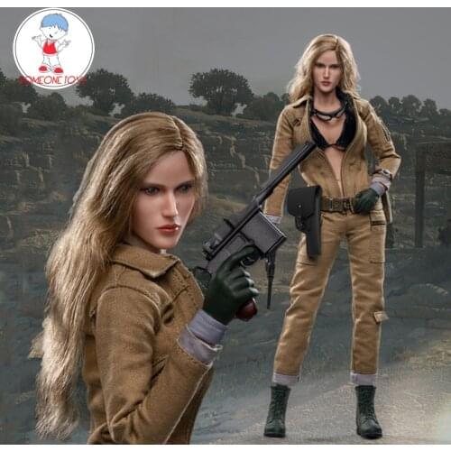 SWtoys 1/6 FS020 EVA Cool Girl Action Figures Complete Set With Head Body Clothes For Collections Gift