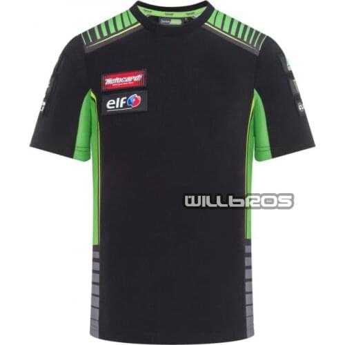 Motocross MX Dirt Bike Offroad Quick Dry T Shirts For Kawasaki Motorcycle Summer Jersey Sport Short Sleeve Mens T-shirt