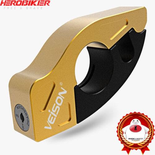 HEROBIKER Motorcycle Accelerator And Brake Grip Lock Motorcycle Anti-theft Safety Lock Handlebar Lock For Moto Brake Handlebar