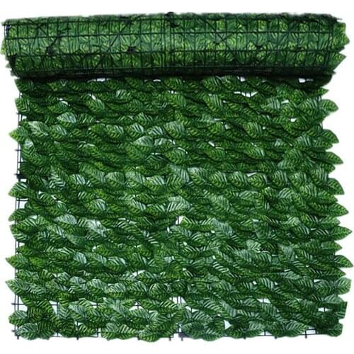 1 Roll Artificial Hedge Privacy Plant Fence Green Leaf Wall Decoration For Garden Wedding Versatility Easy To Assemble Practical