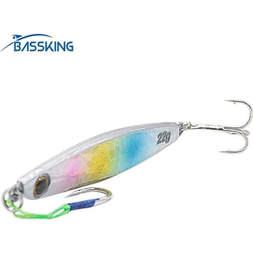 TAF NEW Metal Jig Bait 22g 9cm Sinking Bassking Jigging Fishing Lure For Saltwater High Quality Professional Isca Arificial Bait