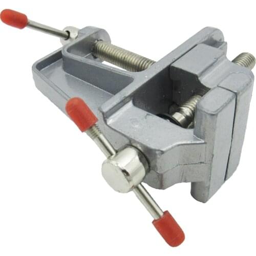 Mini table vise Universal Aluminum machine bench vise clamp Power tool engraver dremel Electric drill Angle Grinder woodwoking