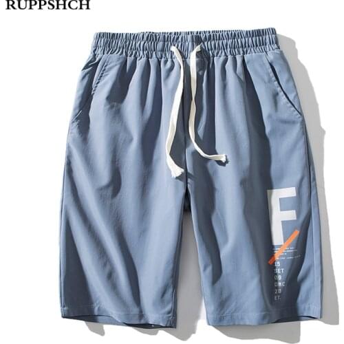 2021 Summer New Casual Men Sports Five-point Pants Men Printing Loose Breathable Fitness Running Casual Pants Shorts Men