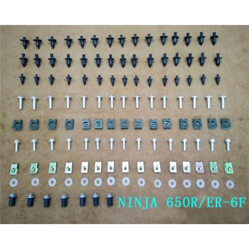 Fairing Bodywork Kit Bolts Screws For Fit For Kawasaki NINJA 650R/ER-6F 2009-2015