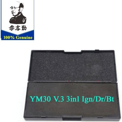 Genuine YM30 V.3 3funtion in1 Ign/Dr/Bt lishi 3in1 Tool, YM30 car repair tool, lishi 2in1 locksmith tool