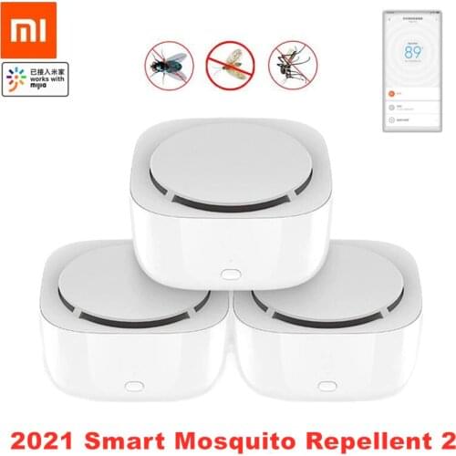 Xiaomi Mijia Mosquito Repellent Killer Basic Version Timing Function No Heating Fan Drive Volatilization Insect Repeller Indoor