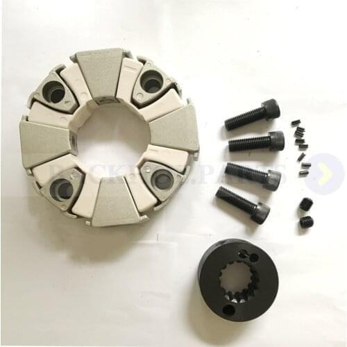 Hydraulic Pump Coupling Assy for Hitachi Excavator EX355LC, 15 Tooth of Hub