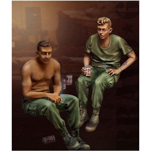 1/35 Resin Figure Model Kit Unassambled Unpainted X338