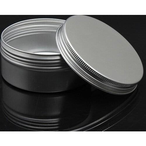 10pcs/lot 50ml Aluminum bottle box Cosmetic Jar Cream Empty Bottle Cream Containers Jars Pill Box Pill Containers