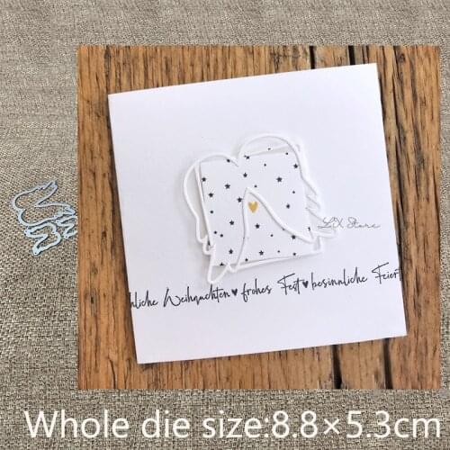 New Design Craft Metal stencil Cutting Dies 3pcs wings decoration scrapbook die cuts Album Paper Card Craft Embossing