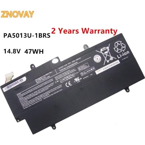 ZNOVAY 14.8V 47Wh PA5013U Laptop Battery fit for Toshiba Portege Z830 Z835 Z930 Series PA5013U-1BRS Computer