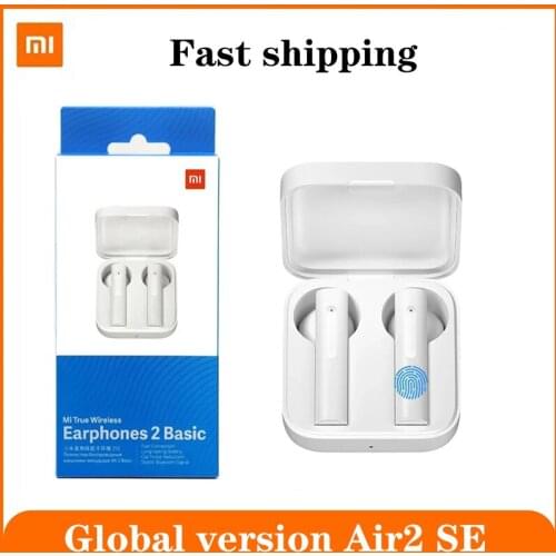 Global Version Xiaomi Air2 SE 5unit 10unit Mi True Wireless Bluetooth Earphone TWS Earbuds AirDots Touch Control Headset