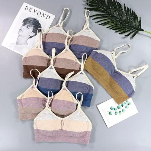 Coton Patchwork Underwear Women Sportswear Suit Beauty Back Sport Bra Running for Fitness Active Yoga Top Jogging Bra Top Sexy