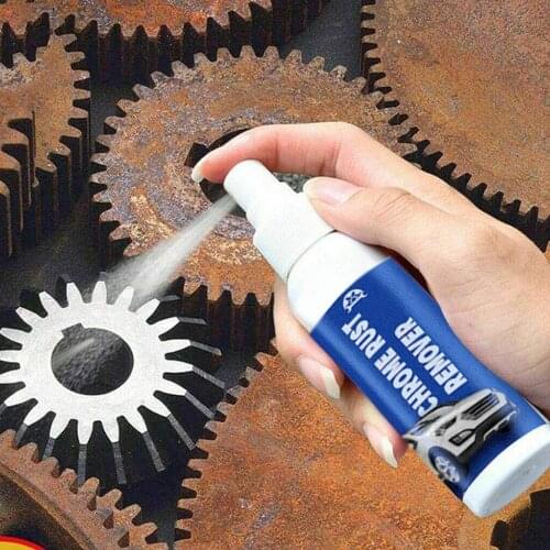 100ml Rust Inhibitor Rust Remover Derusting Spray Car Maintenance Cleaning Metal Chrome Paint Clean Anti-rust Lubricant