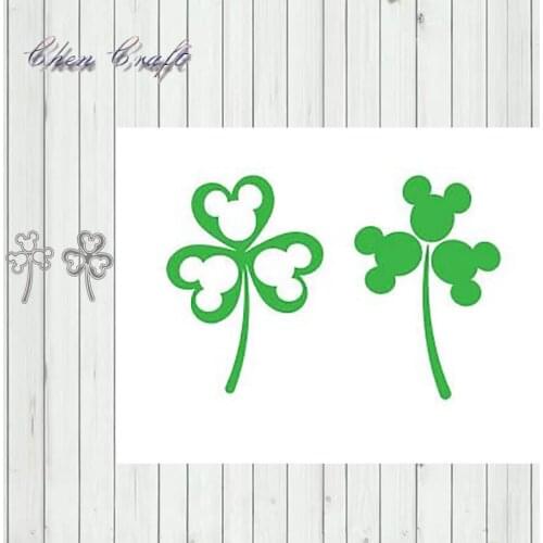 Metal Cutting Dies Two flowers For DIY Scrapbooking Photo Album Die Cuts Decorative Embossing Paper Cards Crafts Tools