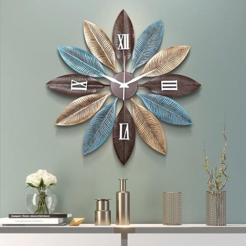 Nordic wall clock creative clock living room home personality silent simple art clock fashion clock