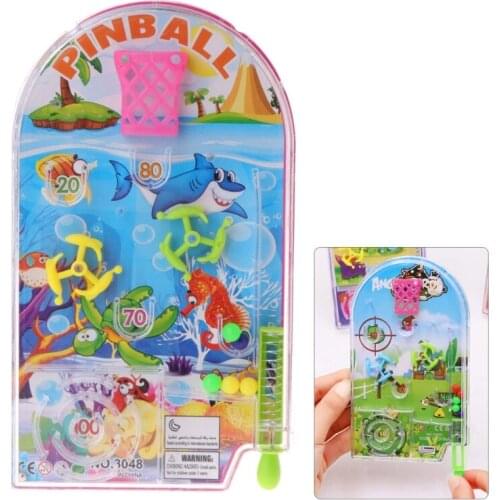Novelty Pocket Pinball Toy Funny Party Games Machine Mini Puzzle Plaything Gift