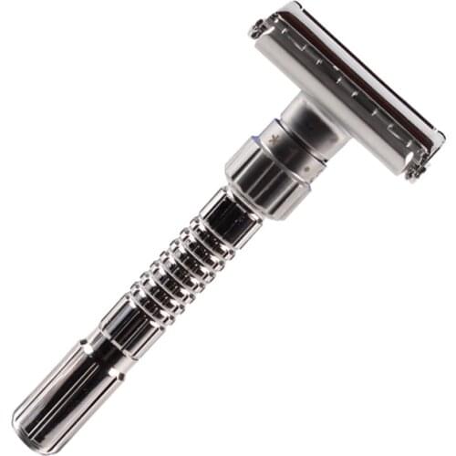 New Adjustable Double Edge Shaving Safety Razor Shaver Blades Razors With 5 blades