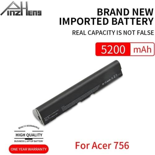 PINZHENG Laptop Battery For Acer Aspire One 710 756 V5-171 AL12B31 AL12B32 FOR ACER Aspire One V5-171 Series Laptop Battery