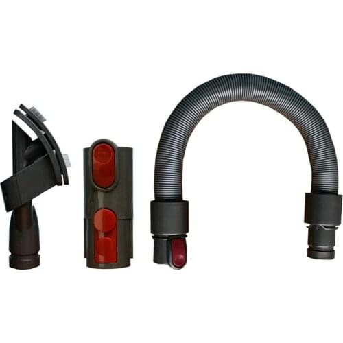 Practical Dog Pet Grooming Brush and Extension Vacuum Hose Compatible for Dyson V11 V10 V8 V7 V6 Vacuum Cleaner