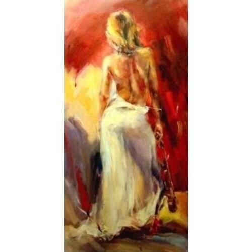 Body Nude woman lady canvas art Oil Painting