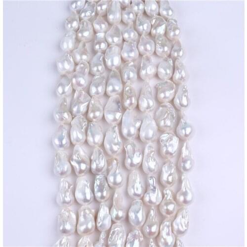 Good quality 18-20mm ultra baroque pearl strands for sale