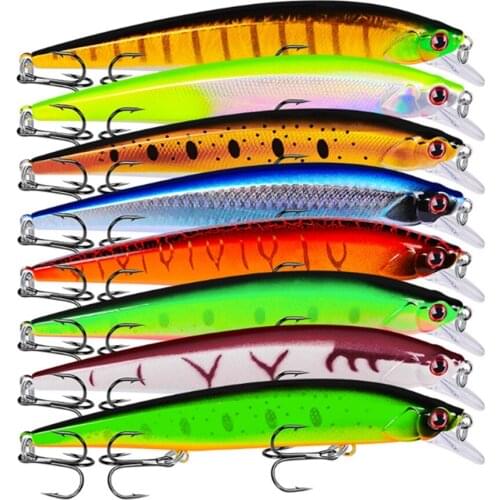 1pcs Fishing Lure Minnow 14cm 18.5g Isca Artficial Hard Bait Crankbait Fishing Wobblers Bass Pike Fake Fish Carp Fishing